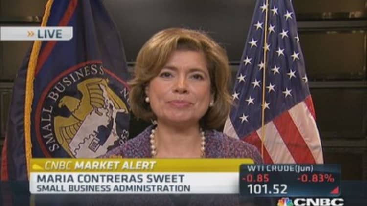 SBA Administrator: Seeing optimism and confidence 