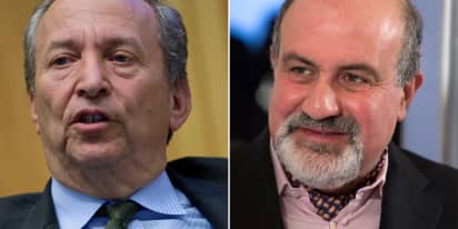 Taleb, Summers do battle over crisis
