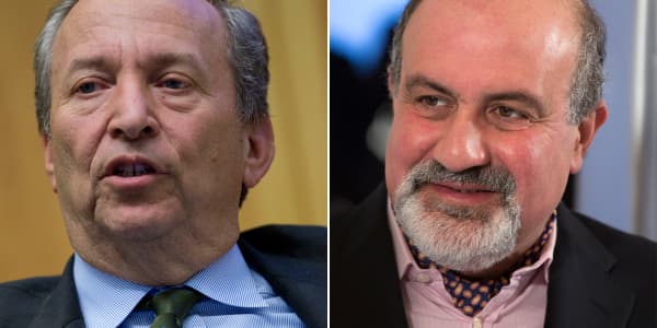 Taleb, Summers do battle over financial crisis