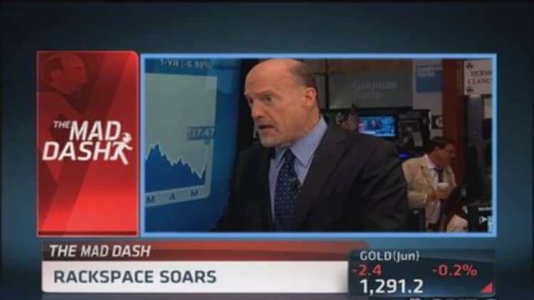 Cramer's Mad Dash: Shocked by RAX