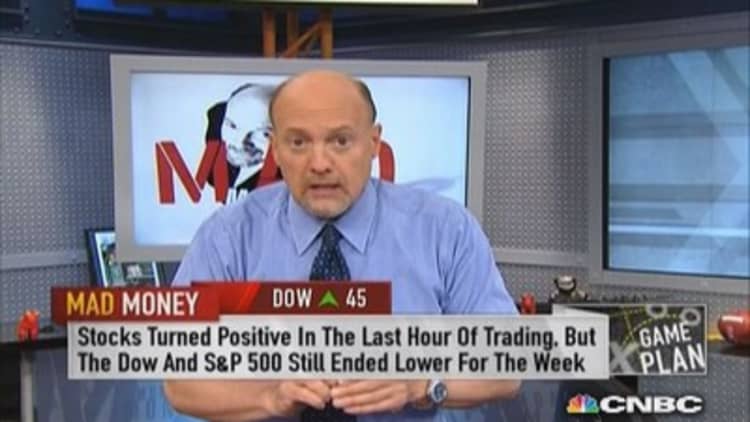Next week's earnings could buck negative trend: Cramer