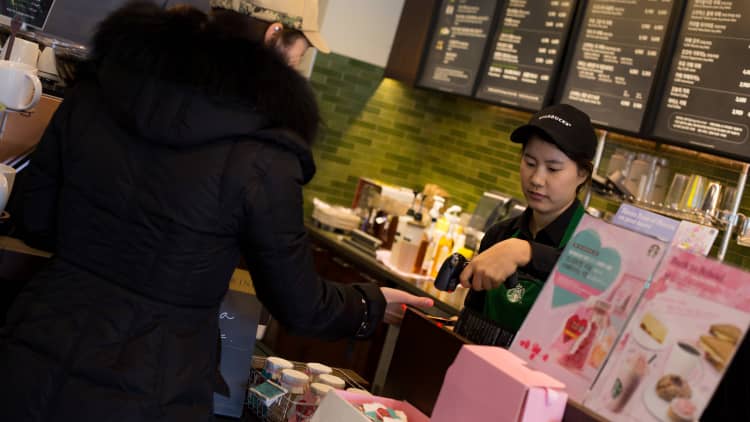 Starbucks' mobile boost