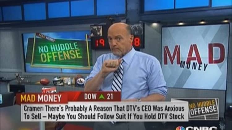 Sell if you own DirecTV: Cramer