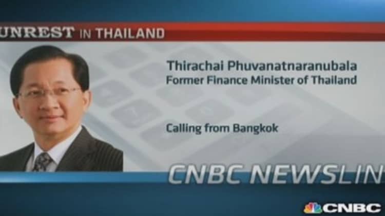 Thailand is nowhere near a coup: Former fin min