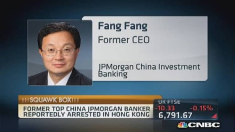 Former top China JPM banker reportedly arrested in Hong Kong