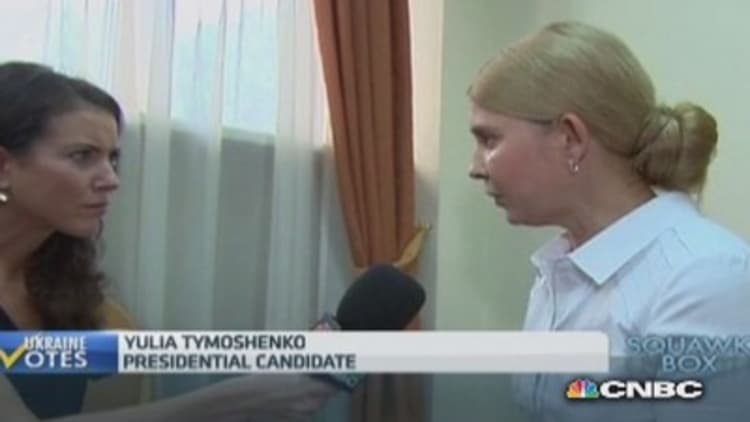 Ukraine must join EU and NATO: Tymoshenko