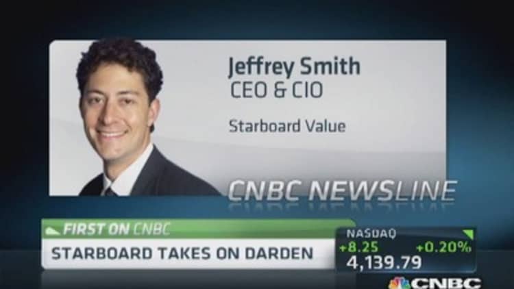 Starboard CEO: Darden 'egregious' corporate governance record