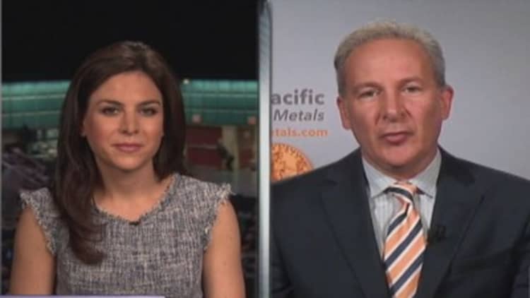 Peter Schiff's full take on bitcoin and gold