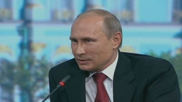 Putin calls CNBC's Geoff Cutmore 'scary'