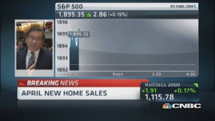 April new home sales up 6.4%