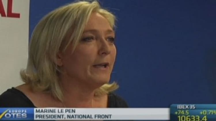 Marine Le Pen on election victory