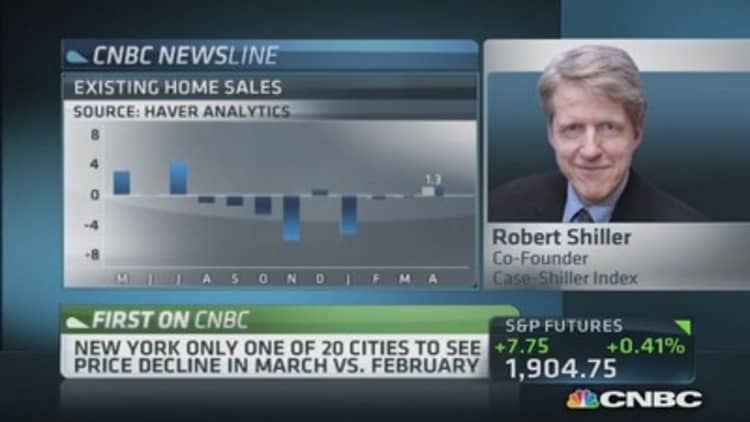Robert Shiller: Mortgage rates may spur market