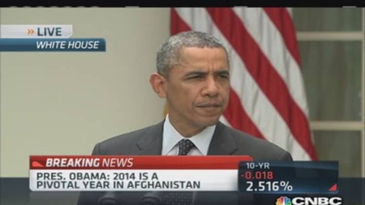 President Obama: War in Afghanistan will end this year