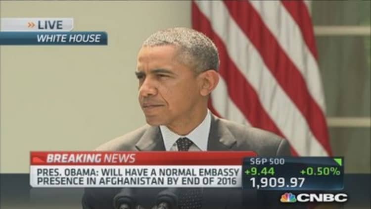Pres. Obama: Afghanistan-US relationship will not be defined by war