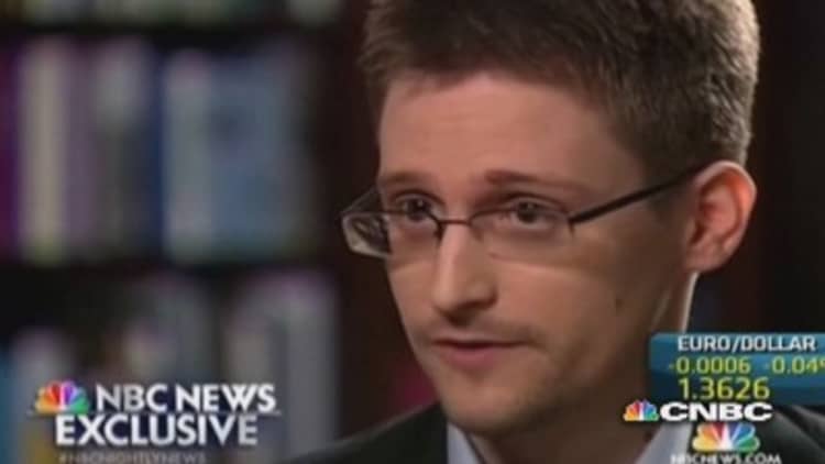 Snowden: I was trained as a spy