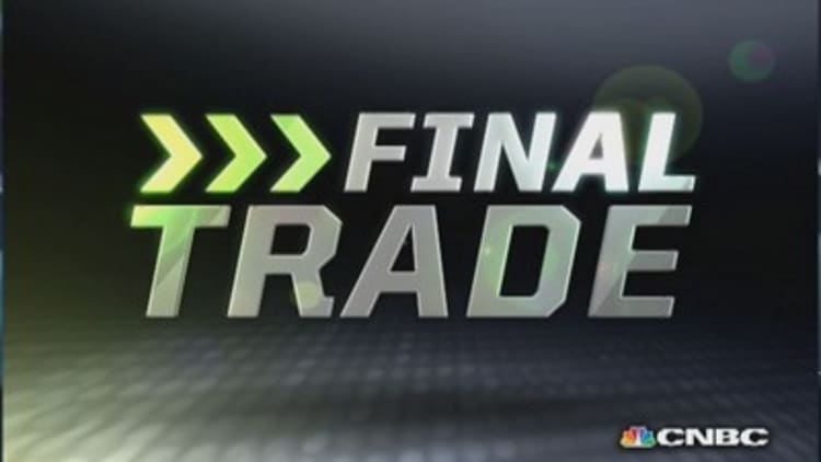 Fast Money Final Trade: Regis' CAT trade