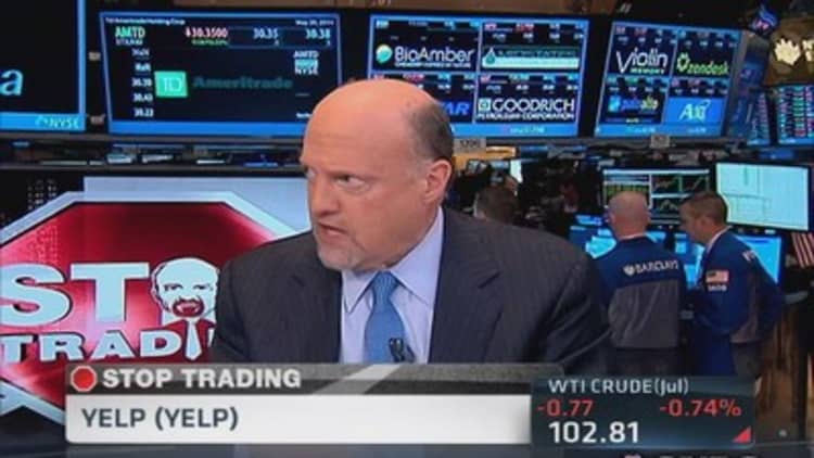 Cramer says 'no one will buy Yelp'