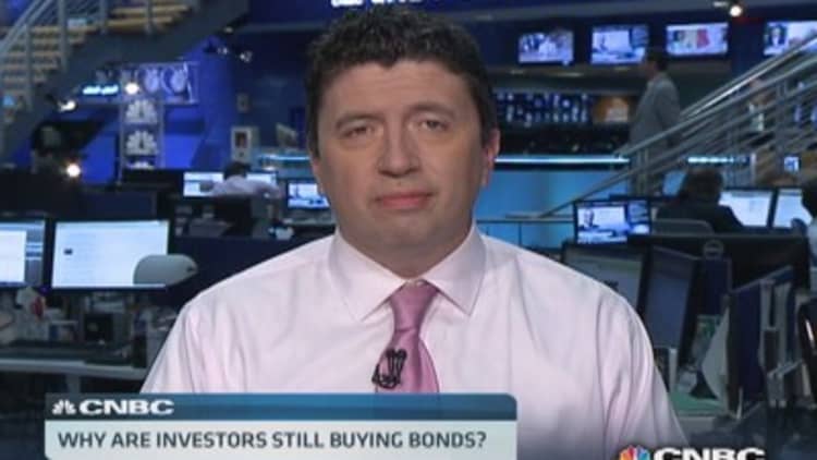 Why are investors still buying bonds? 