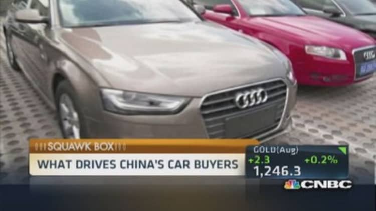 Wooing Chinese auto buyers