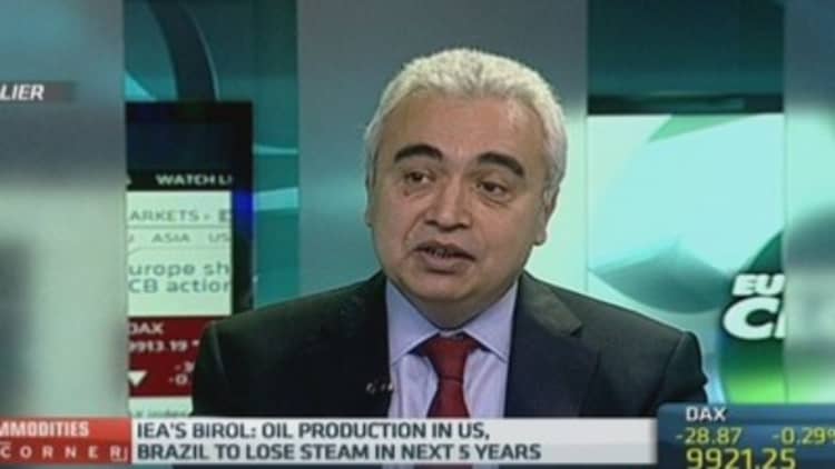 Oil prices will rise $15 by 2025: IEA