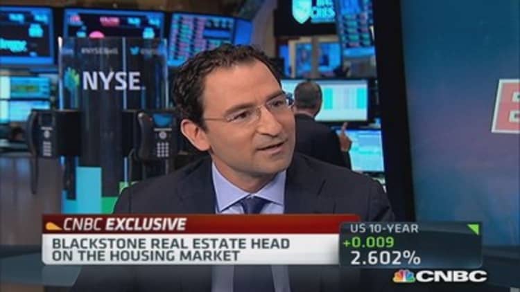 Blackstone's home buying strategy