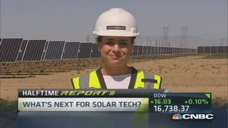 New solar tech takes off