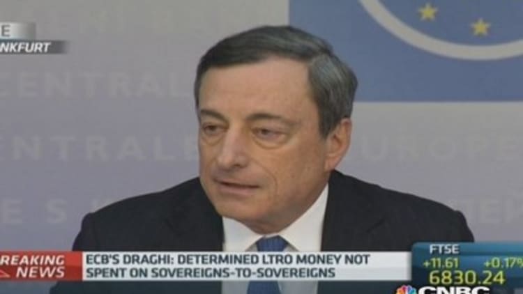 We don't see deflation: Draghi
