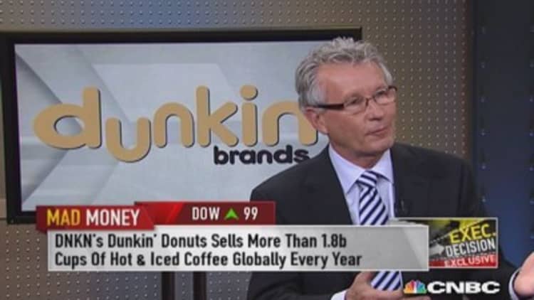 Dunkin' Donuts CEO: Enthusiastic about technology