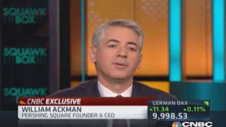 Ackman: Valeant 'not just a rollup'