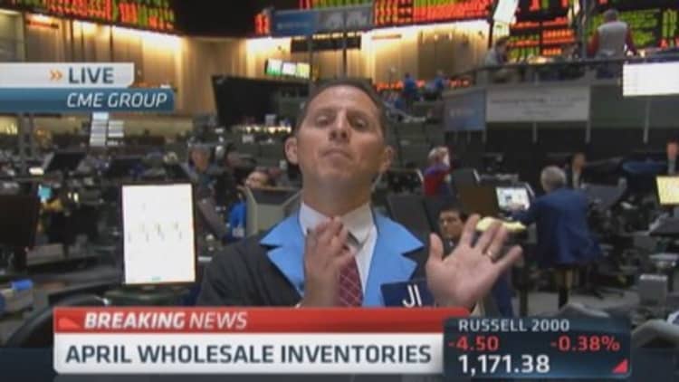 Wholesale inventories up 1.1%