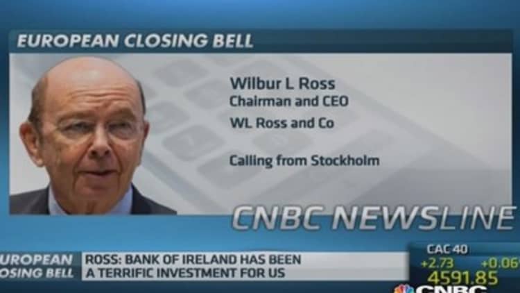 Wilbur Ross's 'reluctant' Bank of Ireland sale 