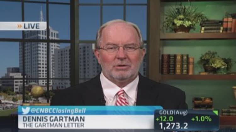 Gartman: Moved to oil's sideline