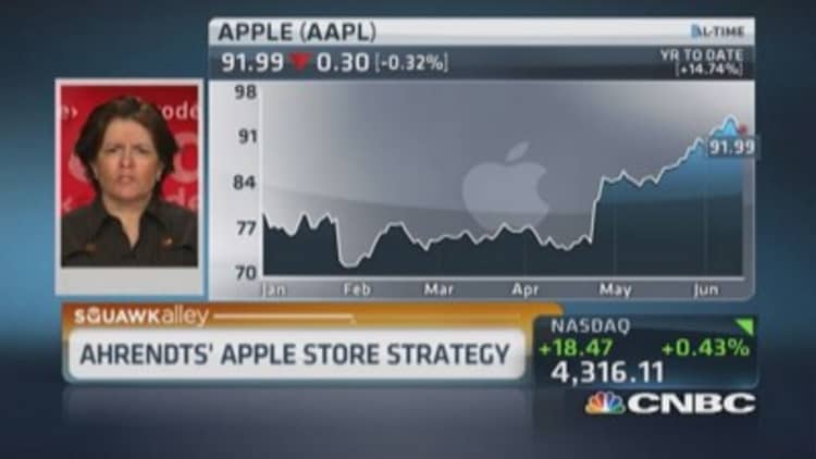 Ahrendt's Apple store strategy