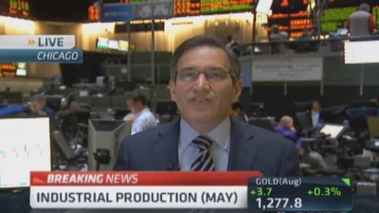 May industrial production up 0.6%