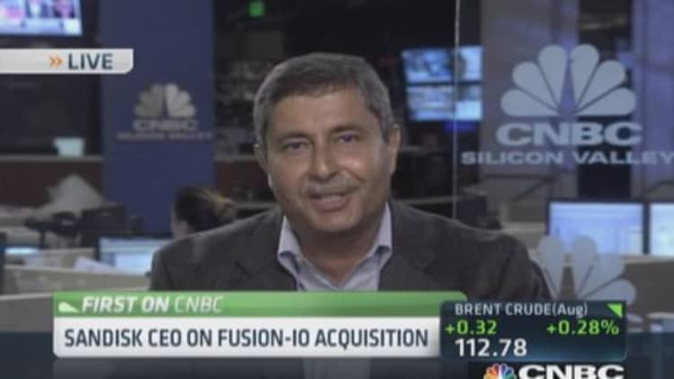 SanDisk to buy Fusion-io for $1.1 billion
