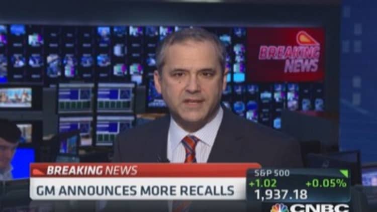 GM announces even more recalls
