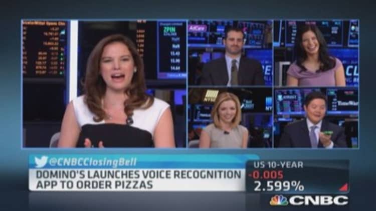 'Closing Bell' tests Domino's new app