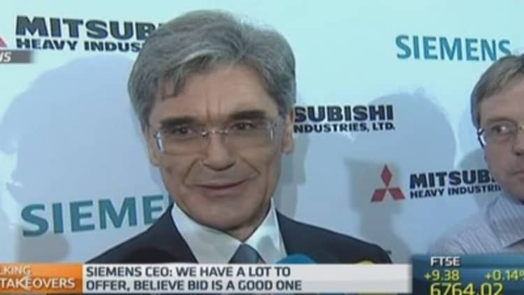 Siemens CEO: Our Alstom bid is 'superior'