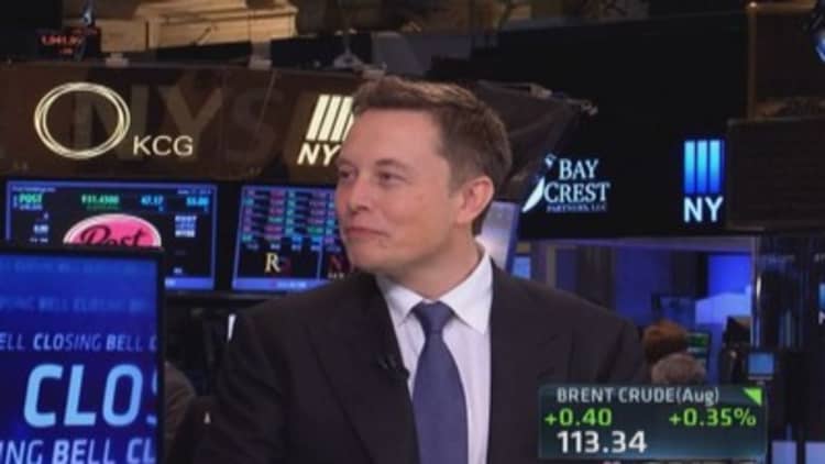 CNBC's number 1 disruptor, Elon Musk