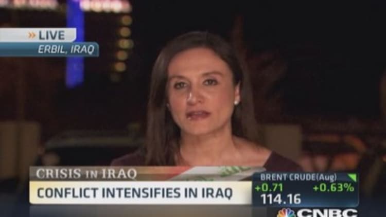 Conflict intensifies in Iraq