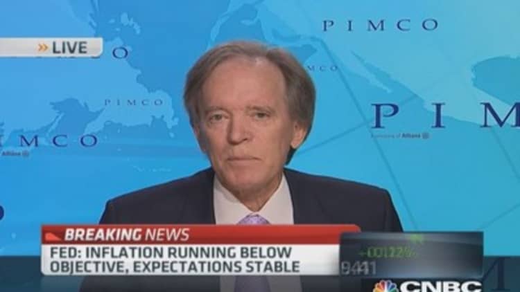 Bill Gross says Fed concerned with 'financial conditions'