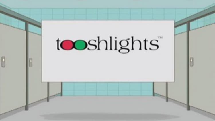 Tooshlights help you know where to go