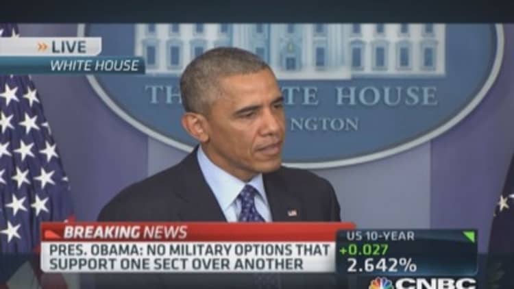 Pres. Obama: US combat troops will not fight in Iraq again