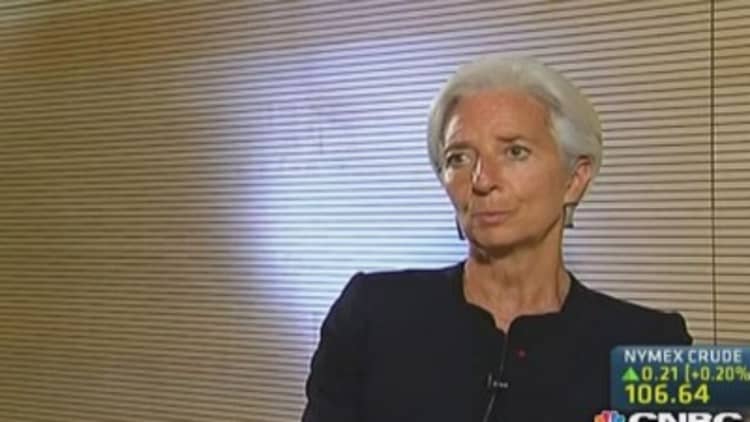 Lagarde: QE needed if low inflation persists
