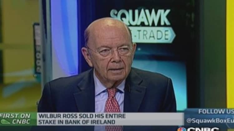 Sovereign debt will be 'ultimate bubble': Wilbur Ross