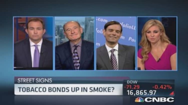 Risks to tobacco bonds