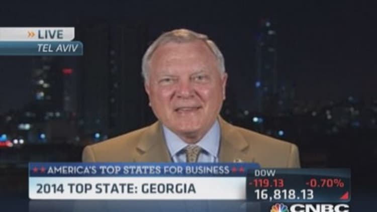 Gov. Deal: Georgia best to do business