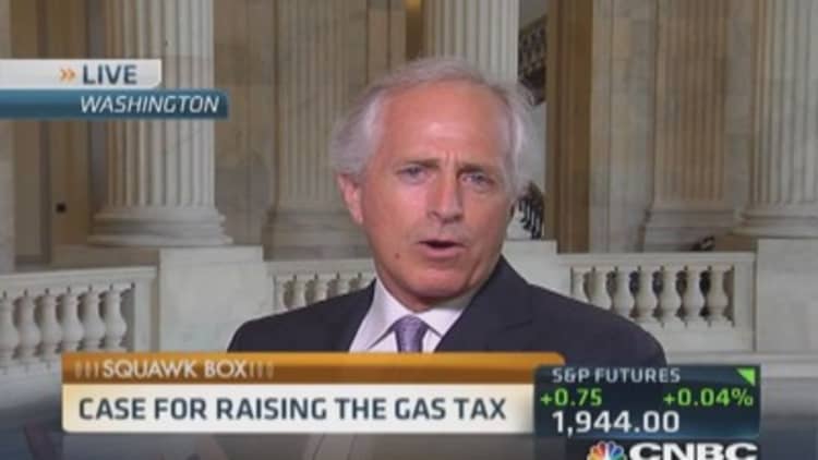 Sen. Corker: Raise gas tax and lower other taxes