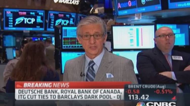 Some brokers shutting down connection to Barclays dark pool: DJ