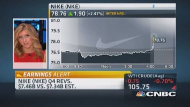 Nike reports Q4 earnings
